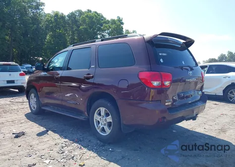 2008 Toyota Sequoia Sr5 5.7L V8 из США, поврежденный, VIN 5TDZY64A58S005922